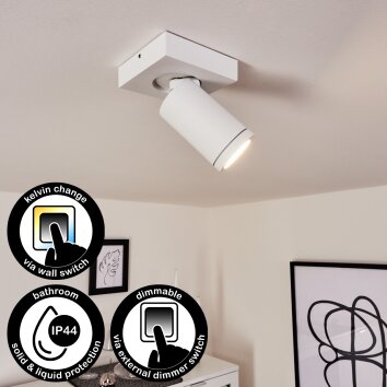 Spidern Lámpara de techo para exterior LED Blanca H3681190