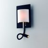 Luce-Design Pop Lampa ścienna LED Czarny, 2-punktowe