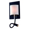 Luce-Design Pop Lampa ścienna LED Czarny, 2-punktowe