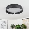 Fuscado Lampa Sufitowa LED Czarny, 1-punktowy