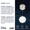 Paul Neuhaus PURE-GEMIN Lampa Sufitowa LED Aluminium, Czarny, 12-punktowe