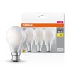 OSRAM CLASSIC A Zestaw 3 lamp LED B22d 6,5 W 2700 kelwin 806 lumenówów