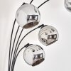 Koyoto Lampa stojąca Chrom, 5-punktowe