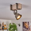 Pehefito Lampa sufitowa Szary, Zielony, Ecru, 1-punktowy