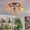 Lindberg Lampa sufitowa Czarny, 3-punktowe