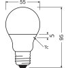 Oświetlenie Osram E27 LED 4.9 Watt ciepły biały 470 Lumen