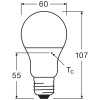 Oświetlenie Osram E27 LED 8.5 Watt ciepły biały 806 Lumen