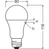 Oświetlenie Osram E27 LED 10 Watt ciepły biały 1055 Lumen