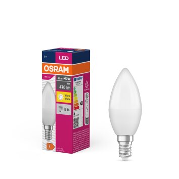 Oświetlenie Osram E14 LED 4.9 Watt ciepły biały 470 Lumen