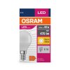 Oświetlenie Osram E14 LED 4.9 Watt ciepły biały 470 Lumen