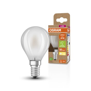 Oświetlenie Osram E14 LED 2.5 Watt ciepły biały 470 Lumen