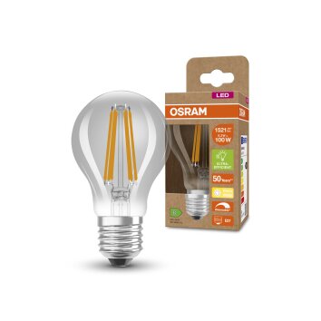 Oświetlenie Osram E27 LED 8.2 Watt ciepły biały przyciemnione 1521 Lumen