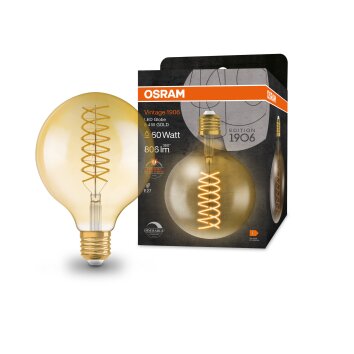 Oświetlenie Osram E27 LED 8.4 Watt ciepły biały przyciemnione 806 Lumen