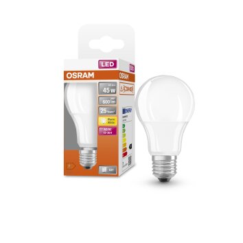 Oświetlenie Osram E27 LED 6.5 Watt ciepły biały 600 Lumen