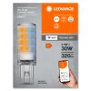 Oświetlenie Ledvance G9 LED 3.5 Watt ciepły biały przyciemnione 320 Lumen