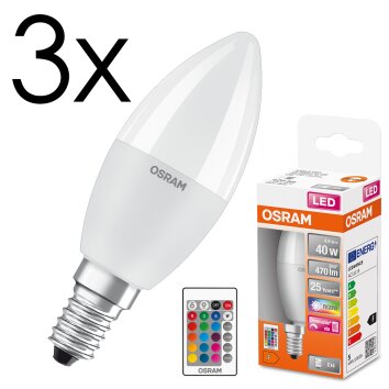 E14 LED 4.9 Watt ciepły biały przyciemnione 470 Lumen