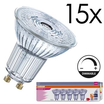 GU10 LED 3.4 Watt ciepły biały przyciemnione 230 Lumen