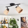 Lindberg Lampa sufitowa Czarny, 2-punktowe