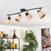 Lindberg Lampa sufitowa Czarny, 4-punktowe