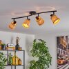 Lindberg Lampa sufitowa Czarny, 4-punktowe