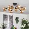 Gastor Lampa sufitowa 83 cm W kolorze bursztynu, 10-punktowe