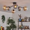 Gastor Lampa sufitowa 74 cm W kolorze bursztynu, Przezroczysty, Przydymiony, 6-punktowe