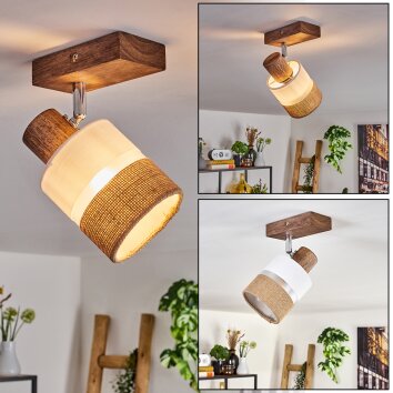 Fallhagen Lampa sufitowa Ciemnobrązowy, 1-punktowy