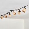 Lindberg Lampa sufitowa Czarny, 6-punktowe