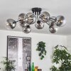 Gastor Lampa sufitowa 83 cm Przezroczysty, Przydymiony, 10-punktowe