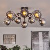 Gastor Lampa sufitowa 83 cm Chrom, Przezroczysty, 10-punktowe