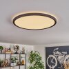 Endrup Lampa sufitowa LED Czarny, 1-punktowy