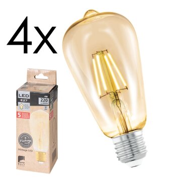 E27 LED 4 Watt ciepły biały 220 Lumen