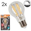 E27 LED 6 Watt ciepły biały przyciemnione 806 Lumen