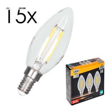 E14 LED 4 Watt ciepły biały 470 Lumen