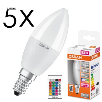 E14 LED 4.5 Watt ciepły biały przyciemnione 250 Lumen