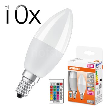 E14 LED 4.9 Watt ciepły biały przyciemnione 470 Lumen