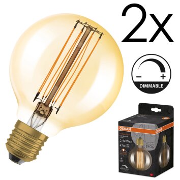 E27 LED 5.8 Watt ciepły biały przyciemnione 470 Lumen