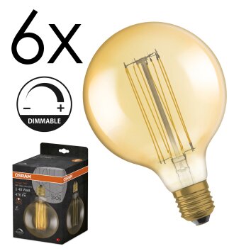 E27 LED 5.8 Watt ciepły biały przyciemnione 470 Lumen