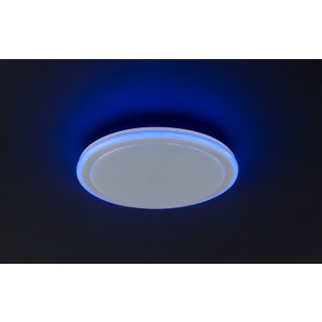 Wofi BODO Lampa sufitowa LED Biały, 1-punktowy, Zdalne sterowanie, Zmieniacz kolorów