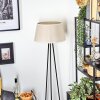 Bassagoda Lampa stojąca beige, Biały, 1-punktowy