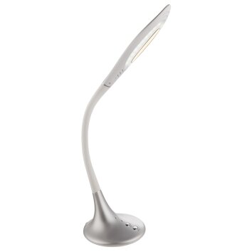Globo PATTAYA Lampa stołowa LED Srebrny, 1-punktowy