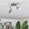 Gropptorp Lampa sufitowa, Spot sufitowy LED Nikiel matowy, 2-punktowe