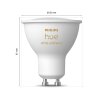 Philips Hue White Ambiance LED GU10 5 Wat 2200 - 6500 Kelwinów 250 Lumenów