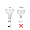 Philips Hue White Ambiance LED GU10 5 Wat 2200 - 6500 Kelwinów 250 Lumenów