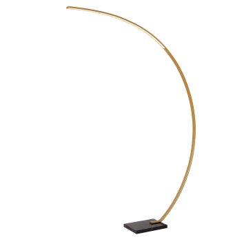 Oświetlenie Lucide CURVE Lampa stojąca LED Czarny, 1-punktowy