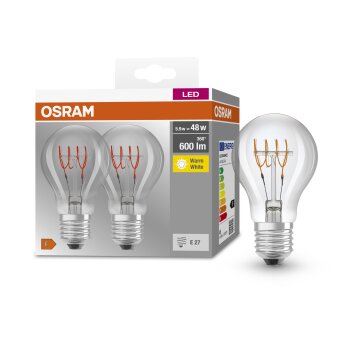 Oświetlenie Osram E27 5.9 Watt ciepły biały 600 Lumen