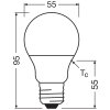 Oświetlenie Osram E27 4.9 Watt ciepły biały 470 Lumen