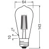 Oświetlenie Osram E27 2.2 Watt ciepły biały 470 Lumen