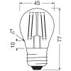 Oświetlenie Osram E27 1.2 Watt ciepły biały 255 Lumen