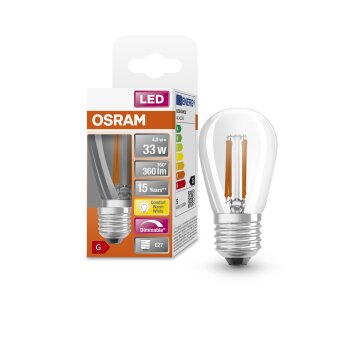 Oświetlenie Osram E27 4.8 Watt ciepły biały przyciemnione 360 Lumen